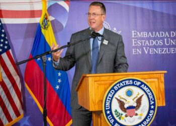 El embajador de Estados Unidos para Venezuela, James Story. Foto de archivo.