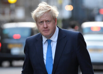 Boris Johnson, leader of the Britain's Conservative Party, leaves a private reception in central London, Britain July 23, 2019. REUTERS/Toby Melville