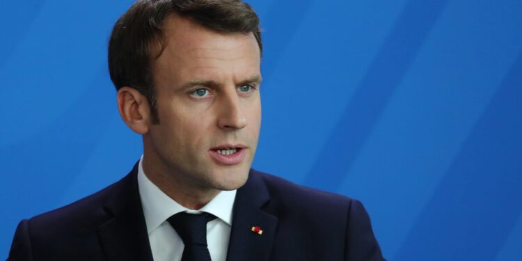 Emmanuel Macron, presidente de Francia. Foto de Archivo.