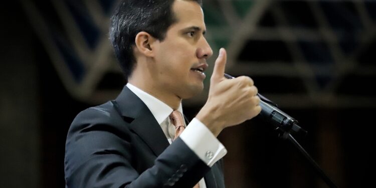 Juan Guaidó, Pdte. (E) de Venezuela. oto Prensa presidencial Leo Alvarez