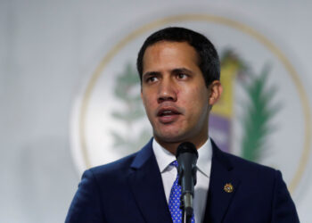 Venezuelan opposition leader Juan Guaido, who many nations have recognised as the country's rightful interim ruler, speaks during a news conference in Caracas, Venezuela September 30, 2019. REUTERS/Carlos Garcia Rawlins