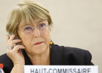 Michelle Bachelet. Alta Comisionada de Naciones Unidas para los Derechos Humanos.