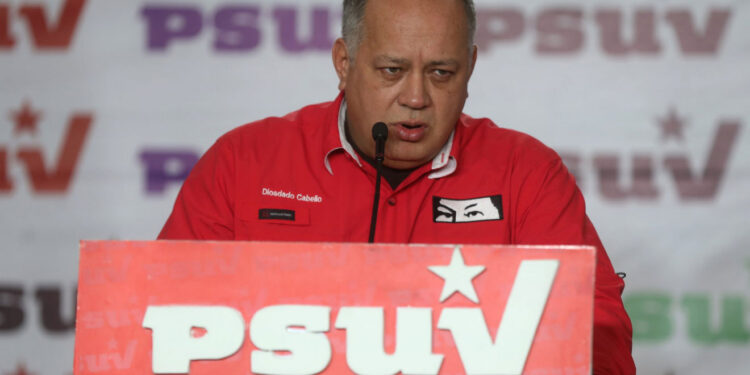 Diosdado Cabello. PSUV. Foto de archivo.