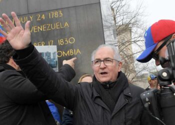 Antonio Ledezma en Washington. Foto El Independiente.