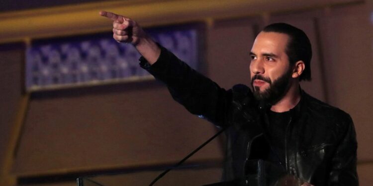 Nayib Bukele, presidente de El Salvador. Foto de archivo.