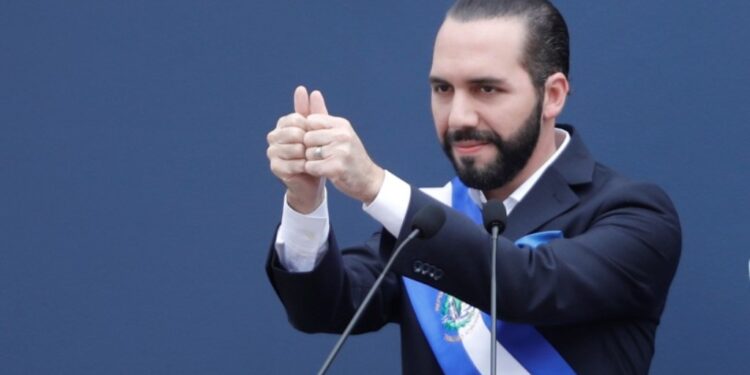 Nayib Bukele, presidente de El Salvador. Foto de archivo.