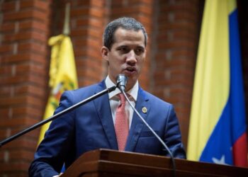 Pdte. (E) de Venezuela, Juan Guaidó. Foto Prensa presidencial Twitter.