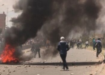 Protestas Bolivia. EFE