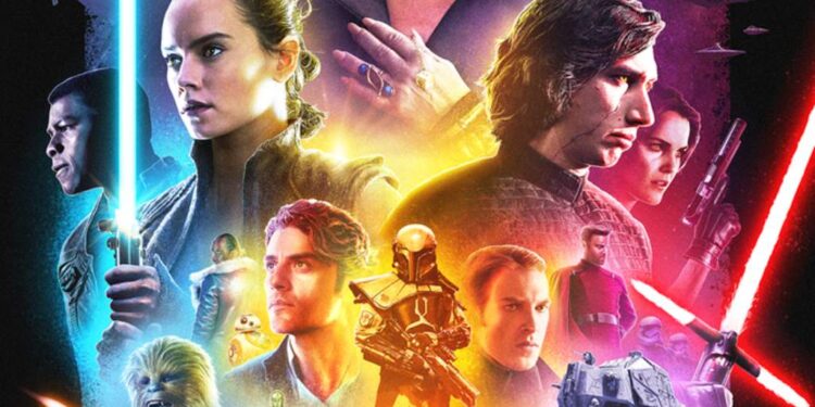 Star Wars Episode IX The Rise Of Skywalker. Póster.