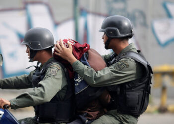 Torturas manifestantes Venezuela. Foto de archivo.