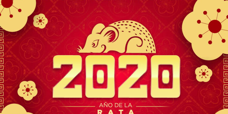 2020 Calendario Chino.