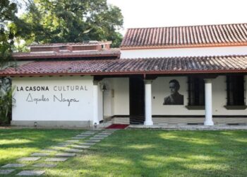 La Casona Cultural Aquiles Nazoa. Foto Prensa presidencial VTV.