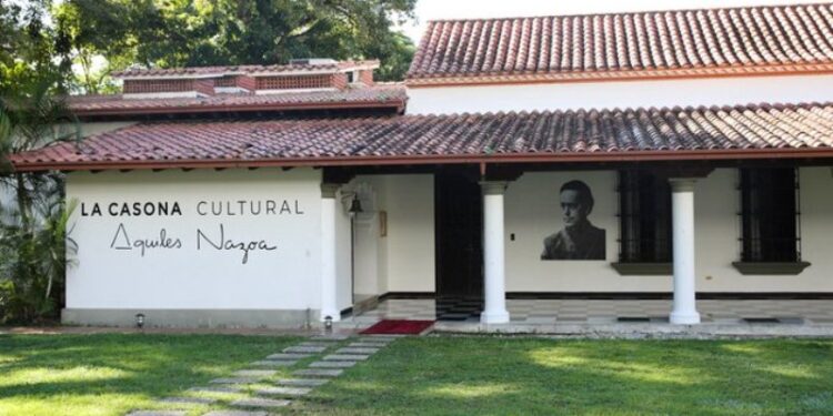 La Casona Cultural Aquiles Nazoa. Foto Prensa presidencial VTV.