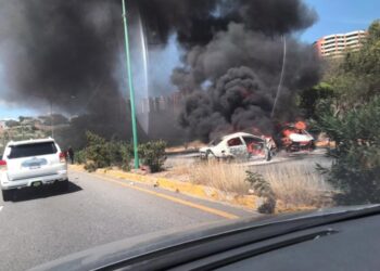 Accidente Barquisimeto. Foto @jesusreportero1