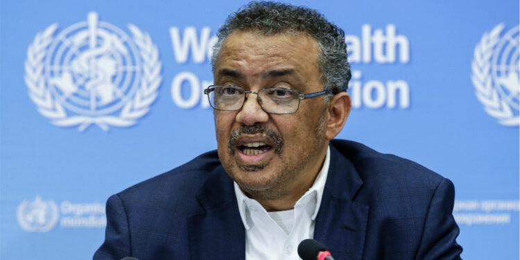 El director general de la Organización Mundial de la Salud (OMS), Tedros Adhanom Ghebreyesus. Foto agencias.