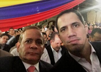 Juan Pablo Guanipa y Juan Guaidó. Foto @JuanPGuanipa