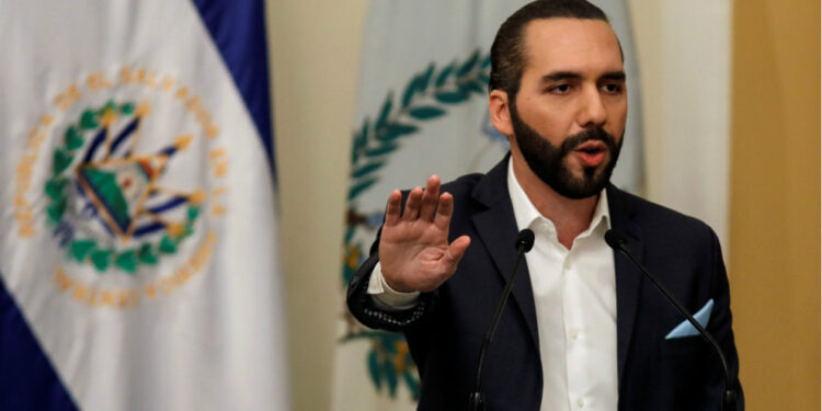 Nayib Bukele, presidente de El Salvador. Foto de archivo.