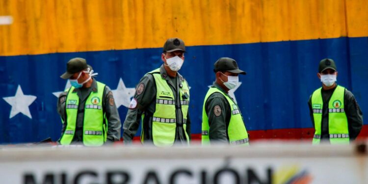 Frontera Colombia - Venezuela. Coronavirus. Foto TN.