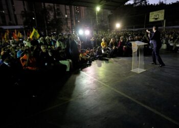 Juan Guaidó, Los Salias. Edo Miranda. Foto Prensa Presidencial. Leo Álvarez.