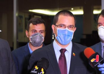 Jorge Arreaza. Foto @CancilleriaVE.