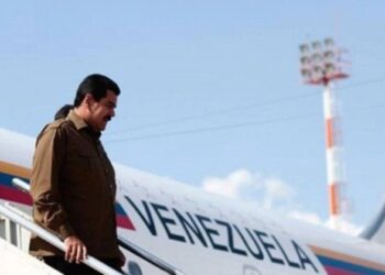 Nicolás Maduro. Avión. Foto de archivo.