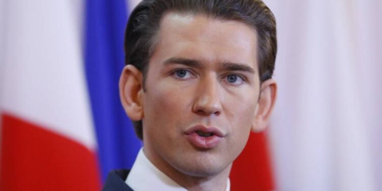 El canciller de Austria Sebastian Kurz. Foto de archivo.