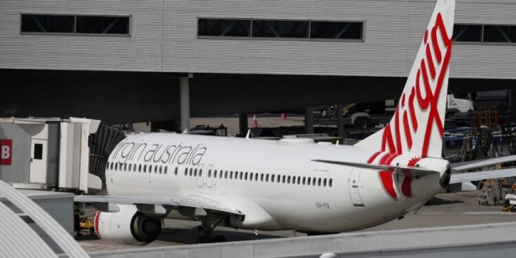 Virgin Australia. Foto de archivo.