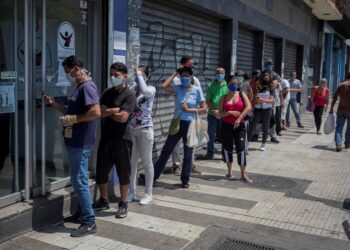 Vzla Coronavirus. Foto EFE Rayner Peña.