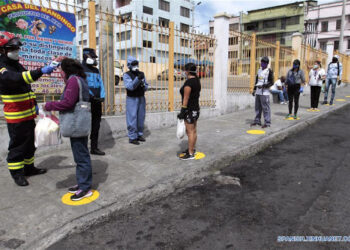 Ecuador, coronavirus. Foto de archivo.