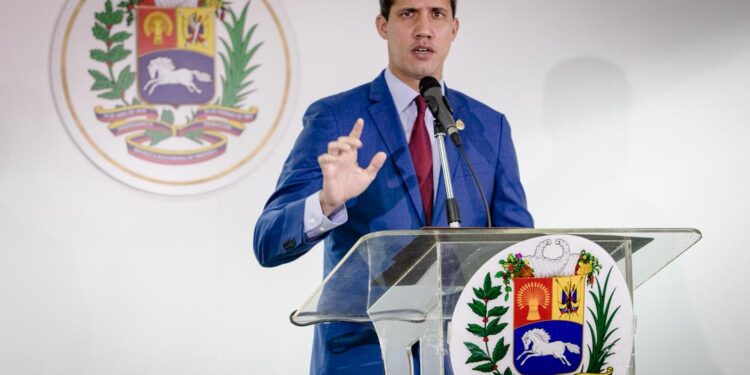 Juan Guaidó. Pdte. (E) de Venezuela. Foto Prensa Presidencial.