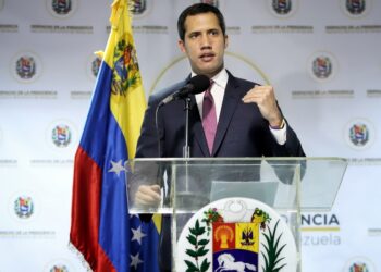 Pdte. (E) de Venezuela. Juan Guaidó. Foto Presidencia Venezuela.