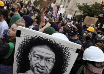 Protestas, asesinato. George Floyd. Foto Agencias.