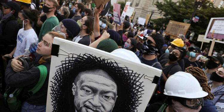 Protestas, asesinato. George Floyd. Foto Agencias.