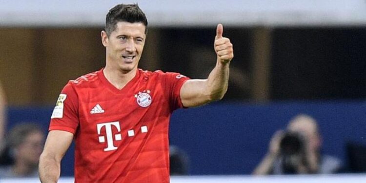 Robert Lewandowski. Foto AP.