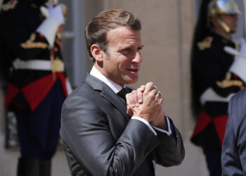 Emmanuel Macron. Foto de archivo.