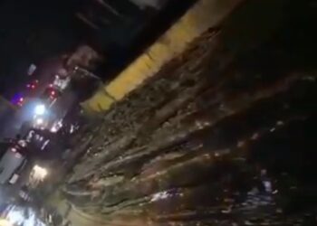 Av. Universidad, Aragua. Río El Limón. Foto captura de video.