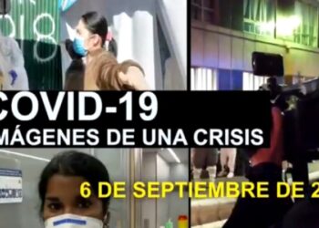 COVID-19 6Sep2020. Foto captura de video EFE.