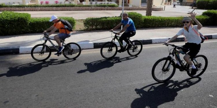 Más que pirámides, Egipto se apunta al ecoturismo. Foto captura de video EFE.