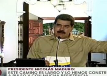 Nicolás Maduro. 9Sep2020. Foto captura de video.