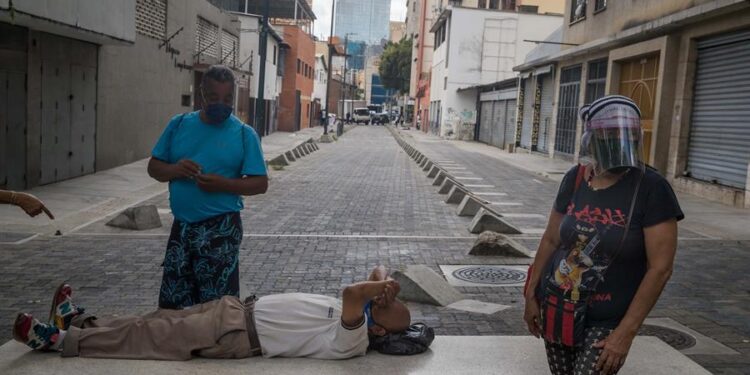 Vzla coronavirus. Foto EFE.