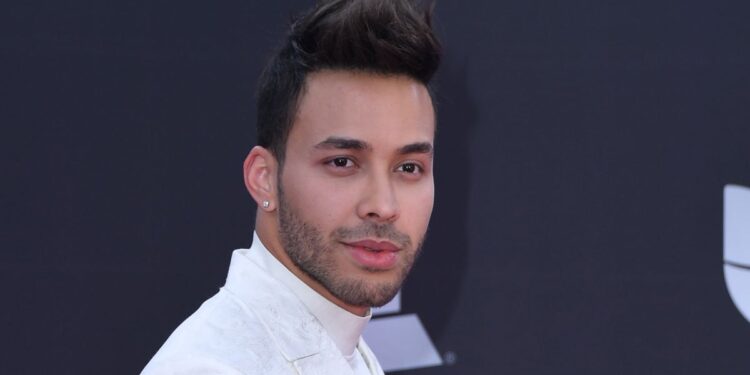 LAS VEGAS, NEVADA - NOVEMBER 14:  Prince Royce attends the 20th Annual Latin Grammy Awards at the MGM Grand Garden Arena on November 14, 2019 in Las Vegas, Nevada. (Photo by Mindy Small/FilmMagic)