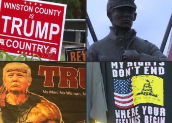 Alabama, Donald Trump. Foto captura de video AFP.