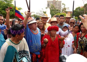 Comunidad indígena Wayúu. Foto Punto de Corte.