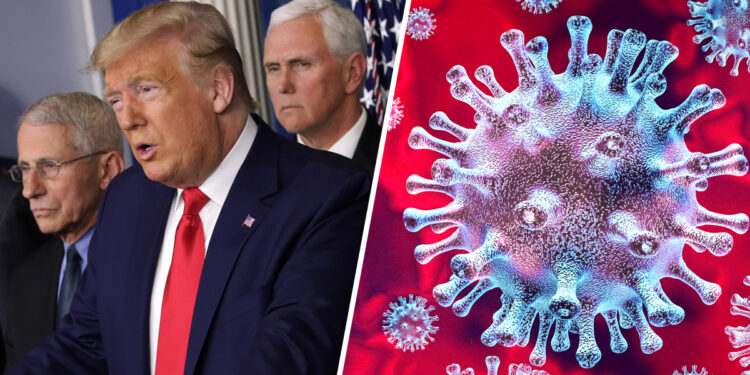 Donald Trump. coronavirus. Foto Agencias.