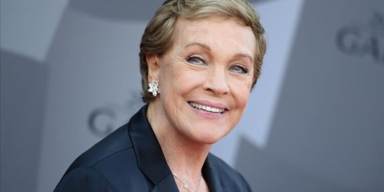 Julie Andrews. Foto de archivo.