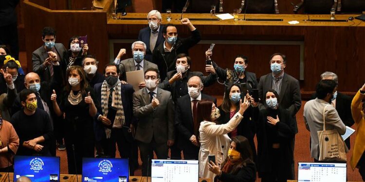 Parlamento Chileno. Foto agencias.