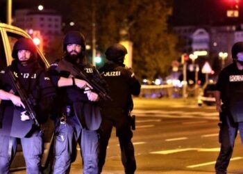 Ataque terrorista Viena. Foto agencias.