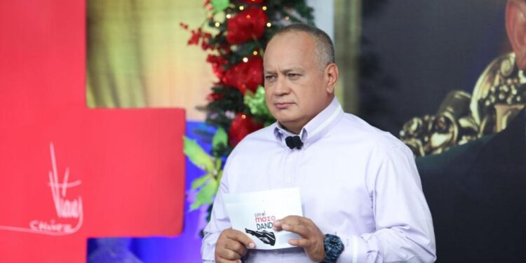 Diosdado Cabello. Foto @ConElMazoDando