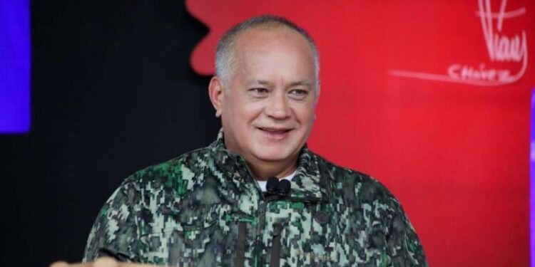 Diosdado Cabello. Foto @ConElMazoDando