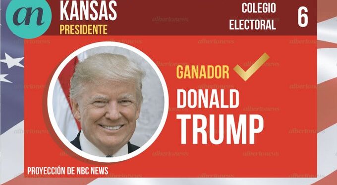 Donald Trump, Kansas. Foto AlbertoNews.